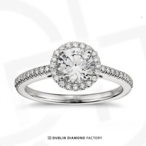 0.80ct Oval Brilliant Cut Diamond Ring