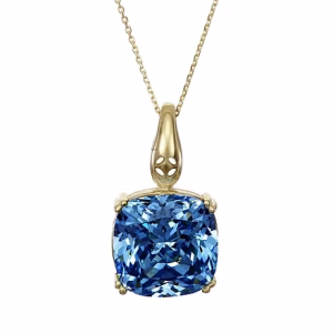 Midnight Quartz 9ct Gold C&D Necklace